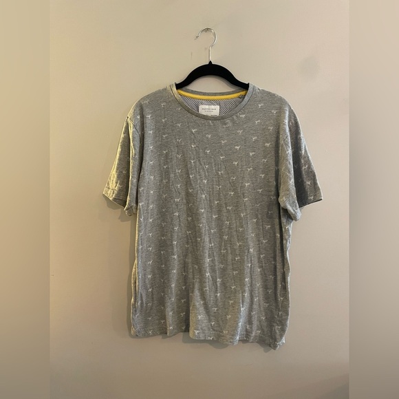 Cactus Man Ricky Singh Gray T Shirt with White Margarita Glasses Printed - Picture 1 of 3